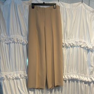 Striped Tan Women's Pants